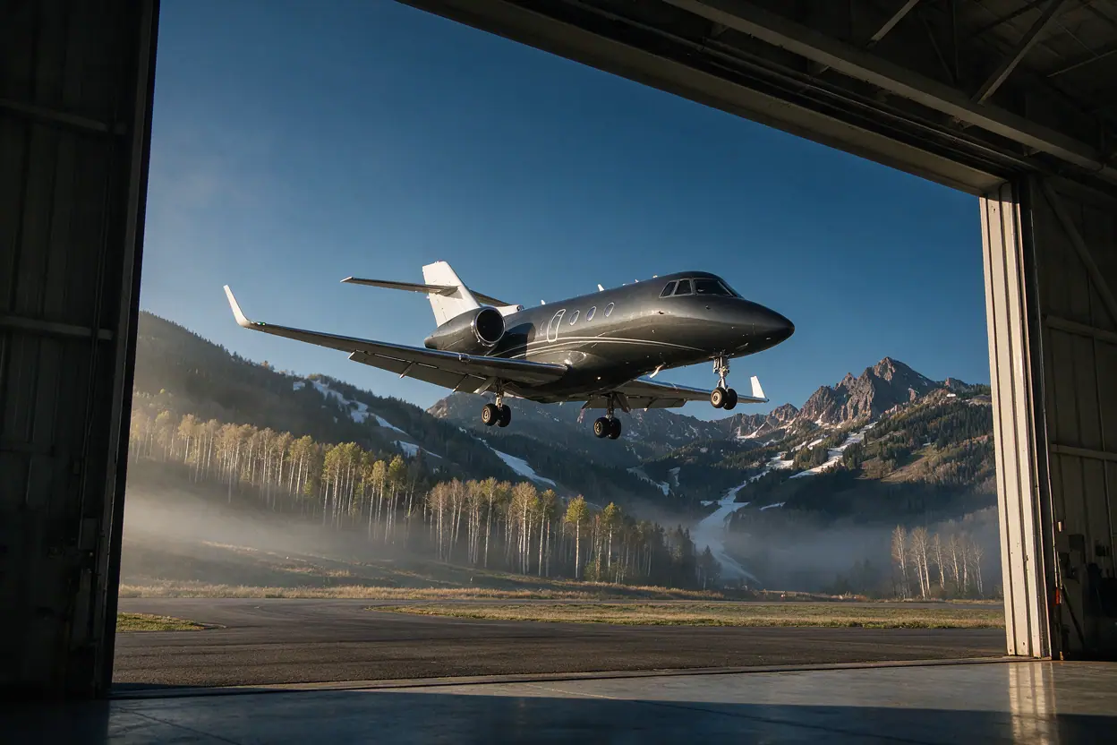 Private jet New York to Aspen