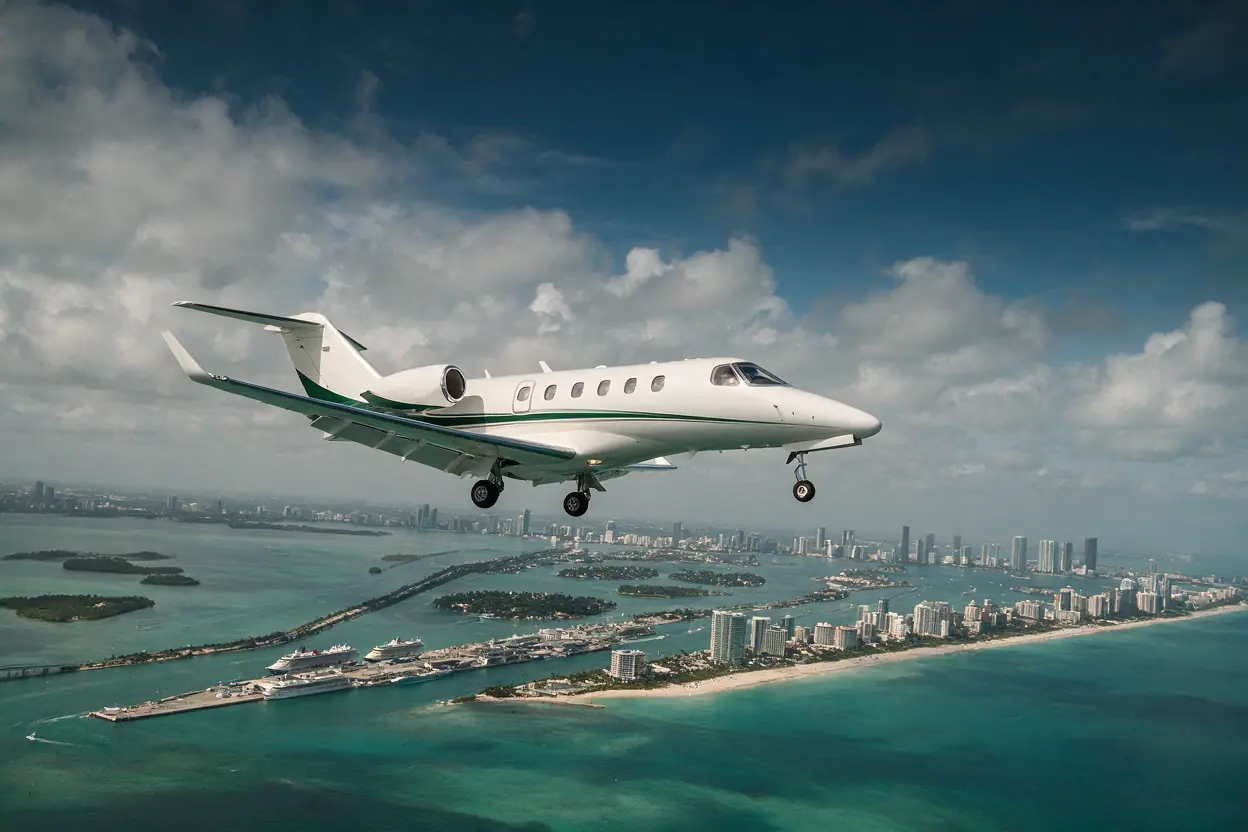 Private jet New York to Miami