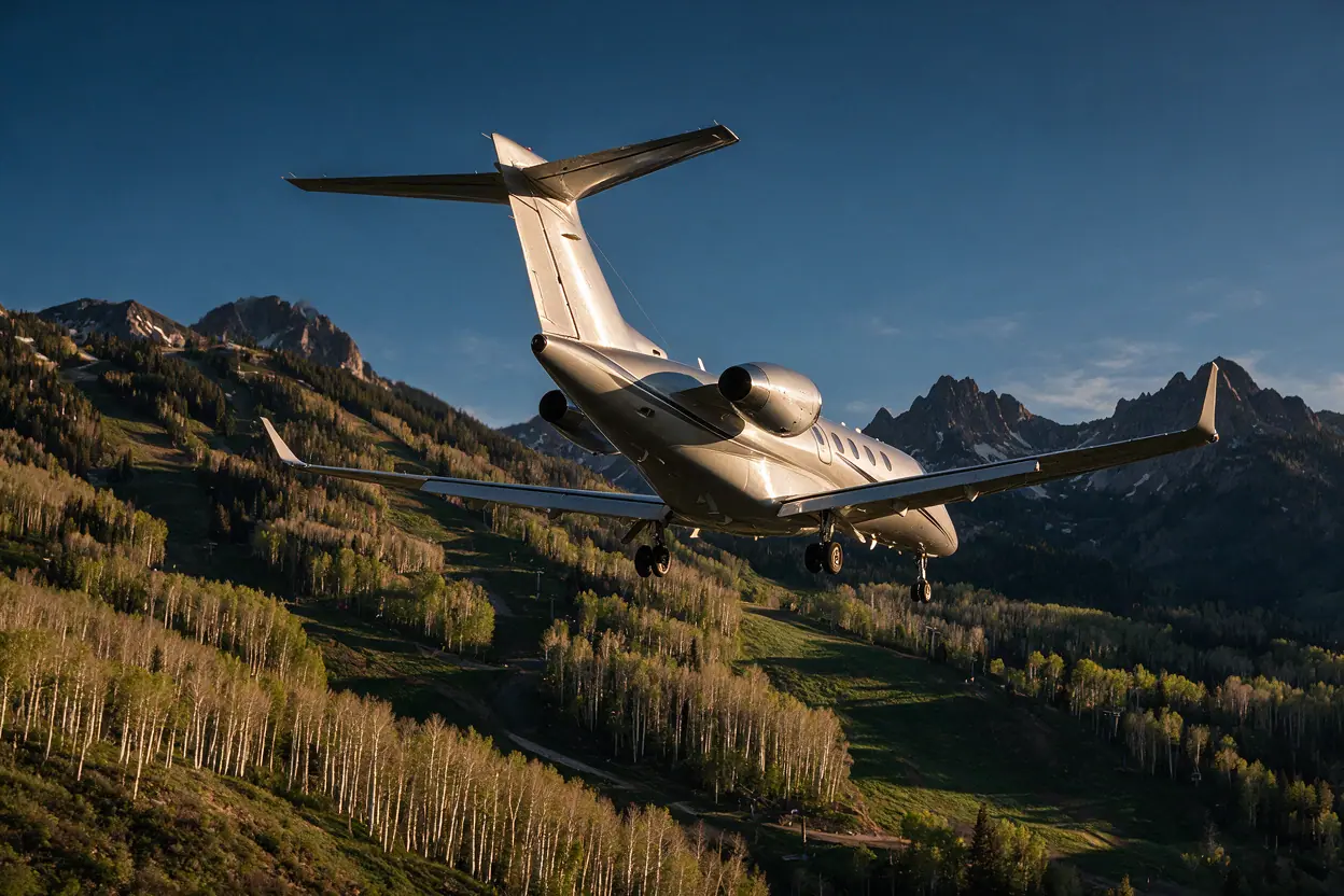 Private jet Los Angeles to Aspen