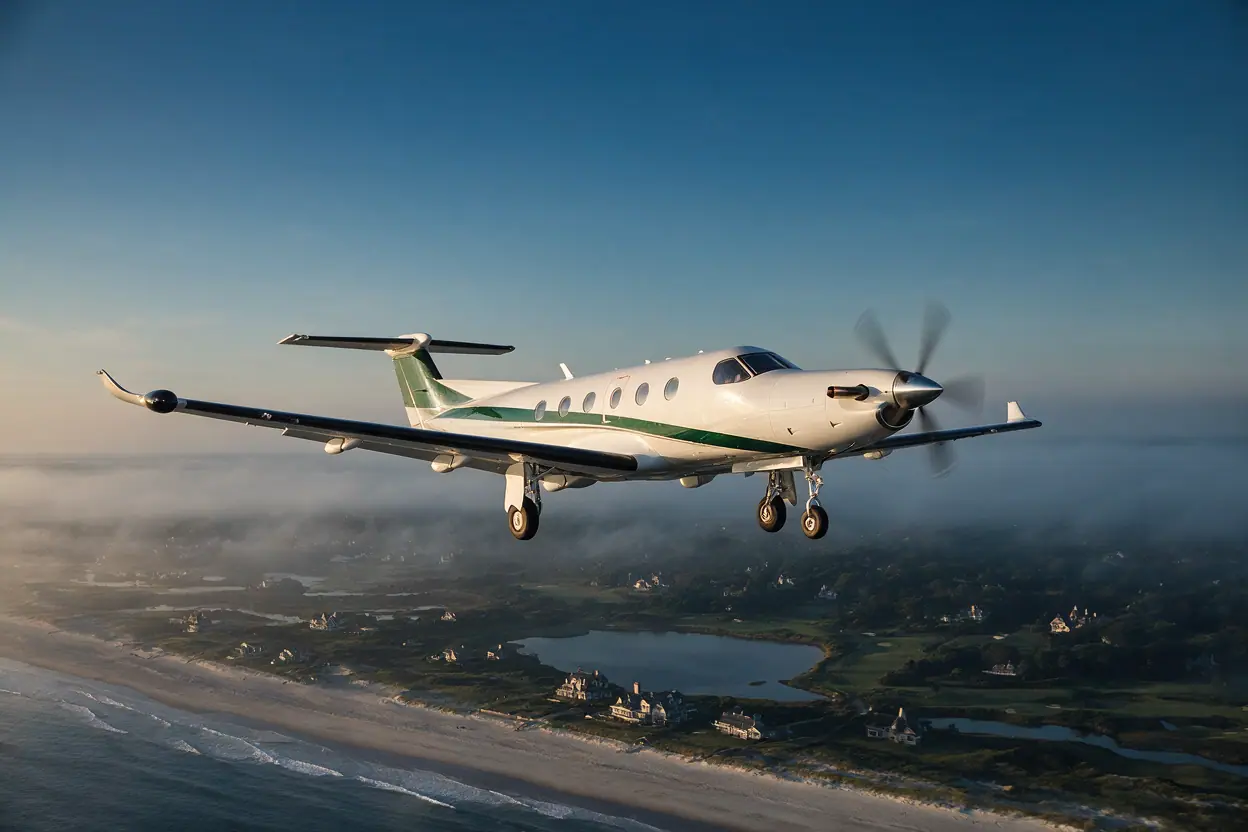 Private jet New York to The Hamptons